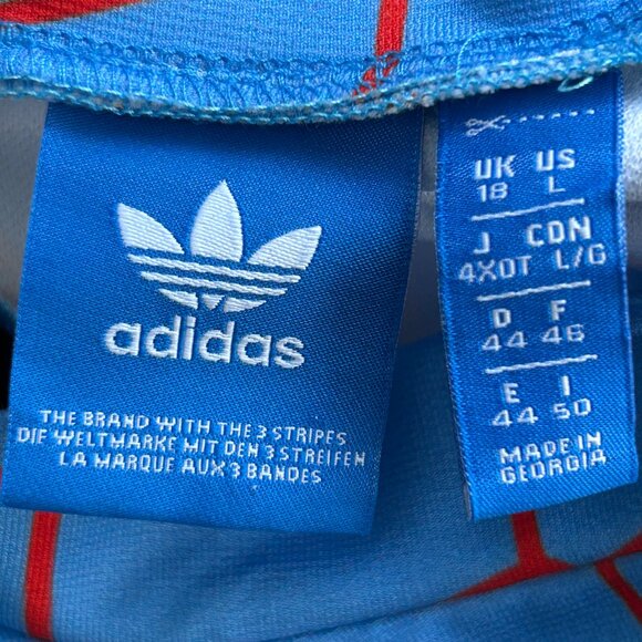 Adidas Womens Soccer Net Midi Straight Dress Short Sleeves blue/navy Size Large - Picture 4 of 10